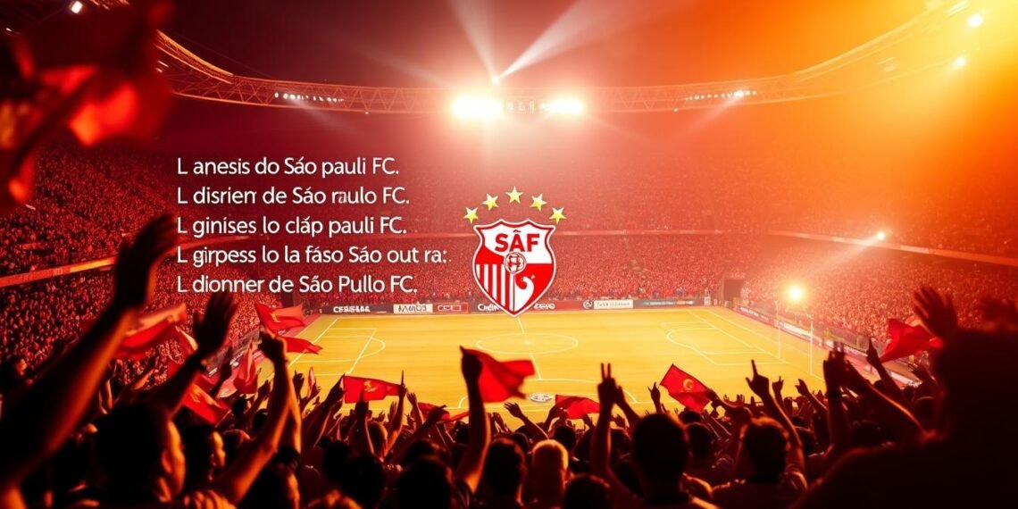 cânticos mais famosos da torcida do São Paulo FC