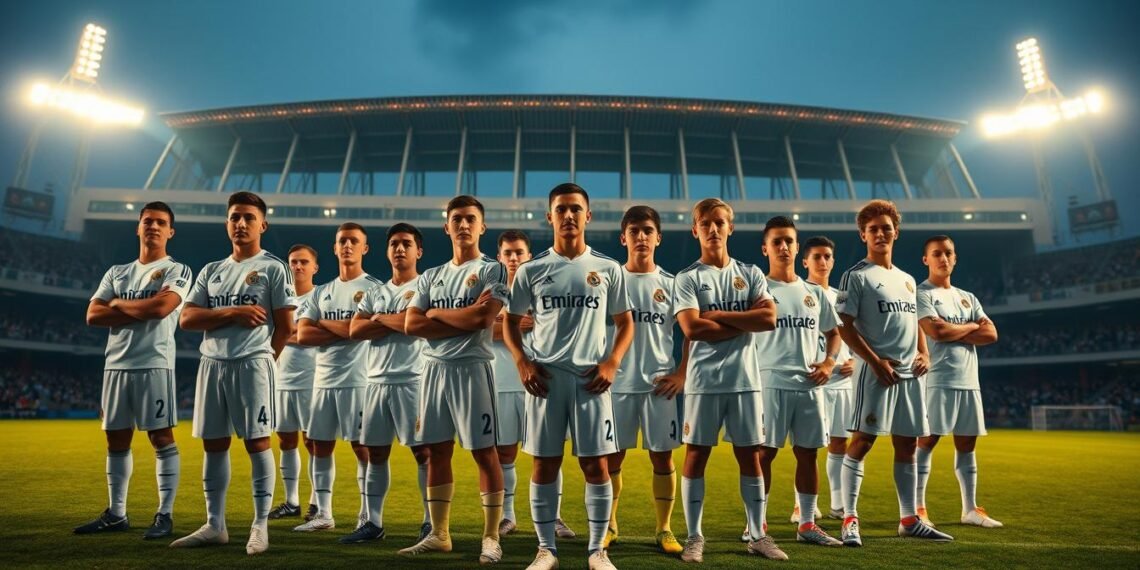 jovens promessas do Real Madrid com futuro promissor