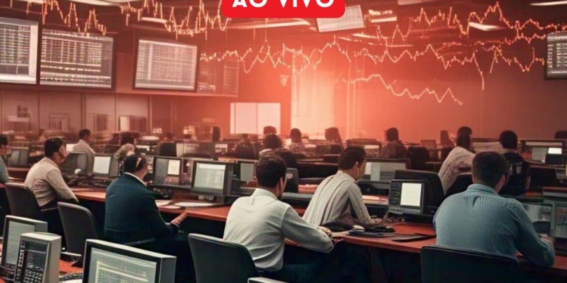 Ibovespa Ao Vivo: Bolsa cai com exterior e tarifas no foco; PETR4 perde 3%