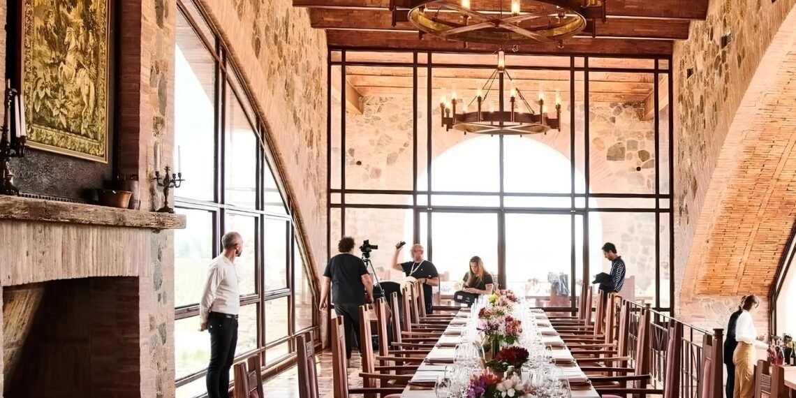 Salão do Angélica Cocina Maestra, em Mendoza, que recebeu a primeira estrela Michelin