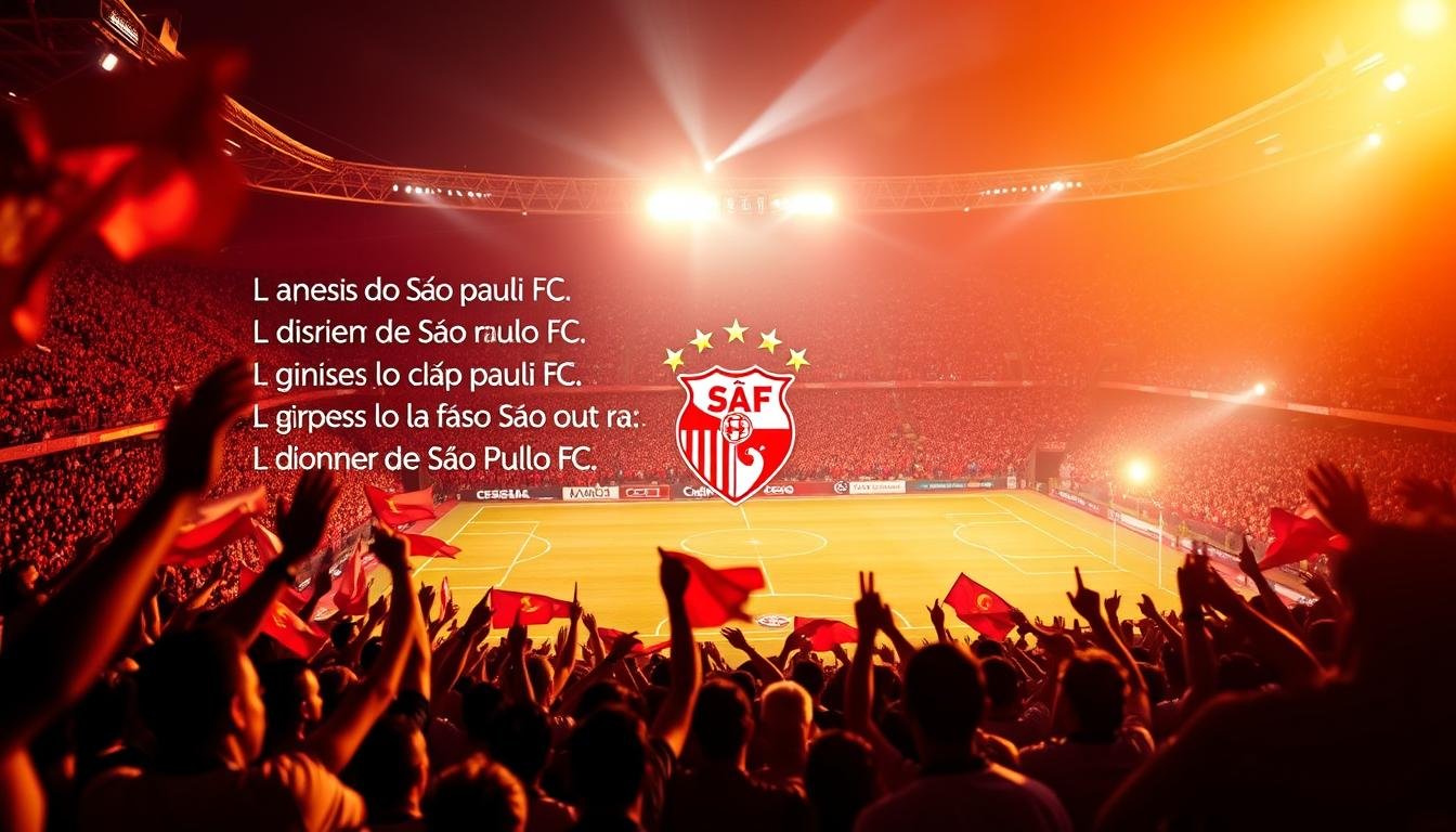 cânticos mais famosos da torcida do São Paulo FC