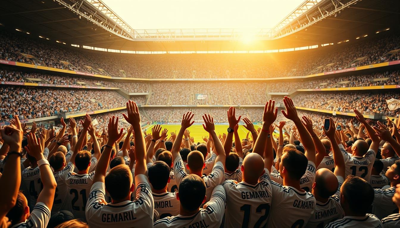 cantos mais tradicionais da torcida do Real Madrid