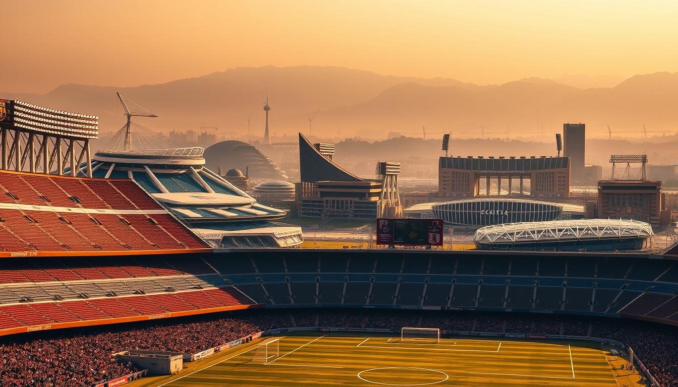 estádios emblemáticos onde o Barcelona já jogou