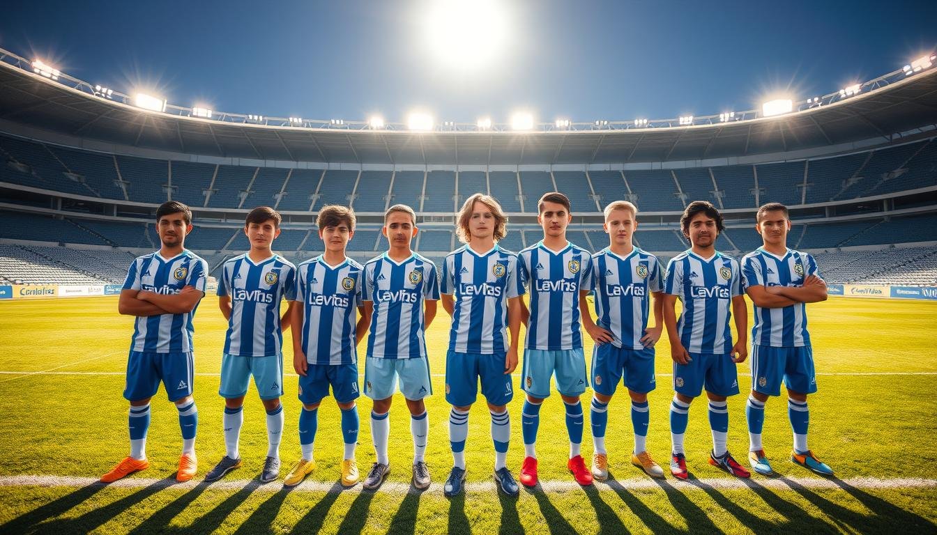 jovens promessas da base do Corinthians