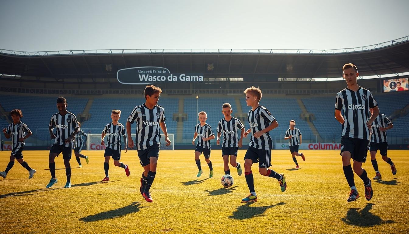 jovens talentos promissores do Vasco da Gama