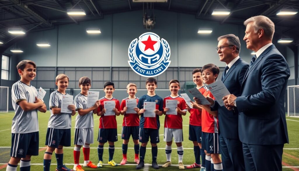 licenciamento futebol base