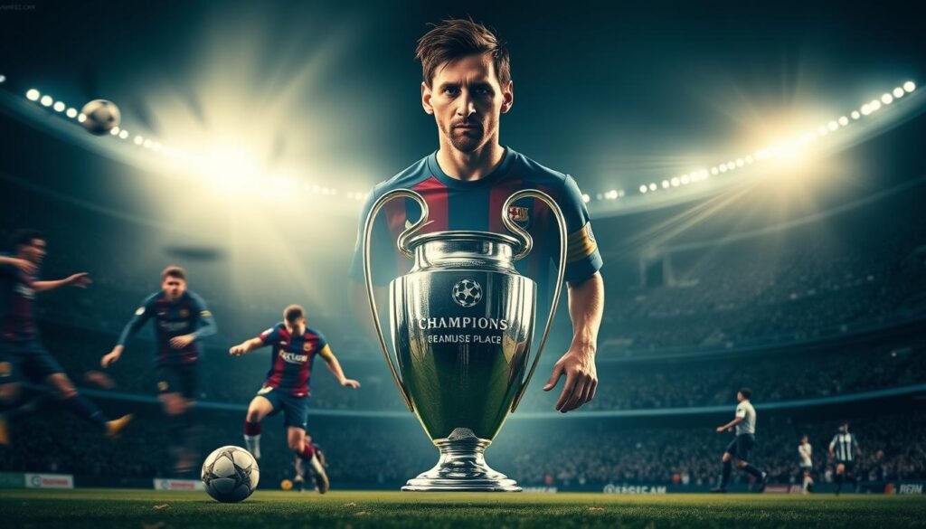 momentos lendários de Messi na Champions League