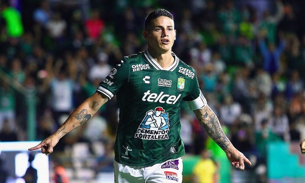 James anota gol y da asistencia en León vs Mazatlán