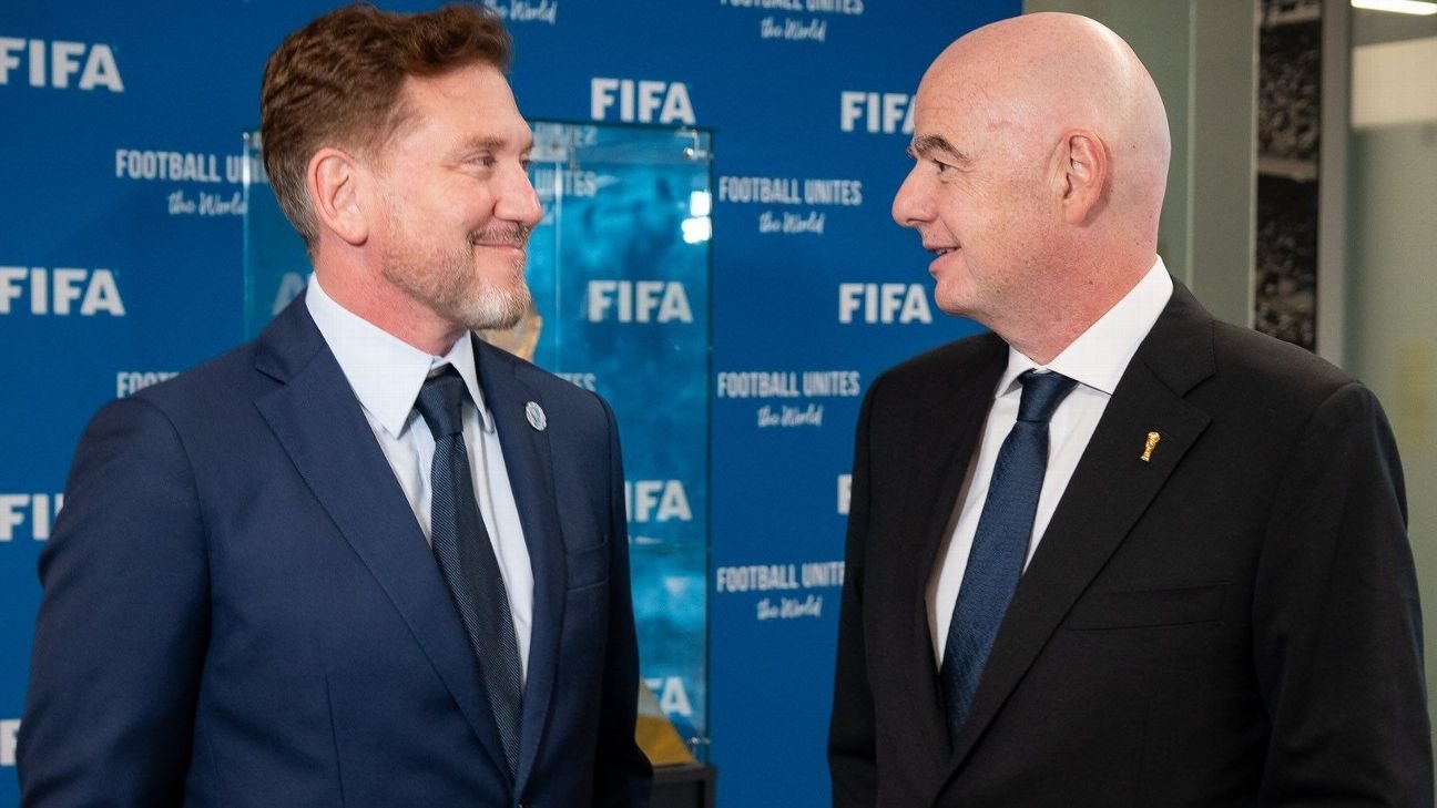 Fifa e CONMEBOL se reúnem em Nova York e discutem expansão da Copa do Mundo de 2030 para 64 seleções