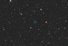 Novas imagens do cometa 3I/ATLAS, capturadas em 7 de setembro  -  (crédito: Reprodução/Michael Jäger e Gerald Rhemann )