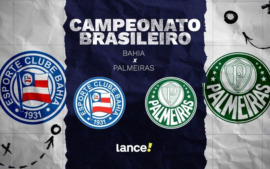 Partida entre Bahia e Palmeiras pelo Brasileirão com horários e informações detalhadas