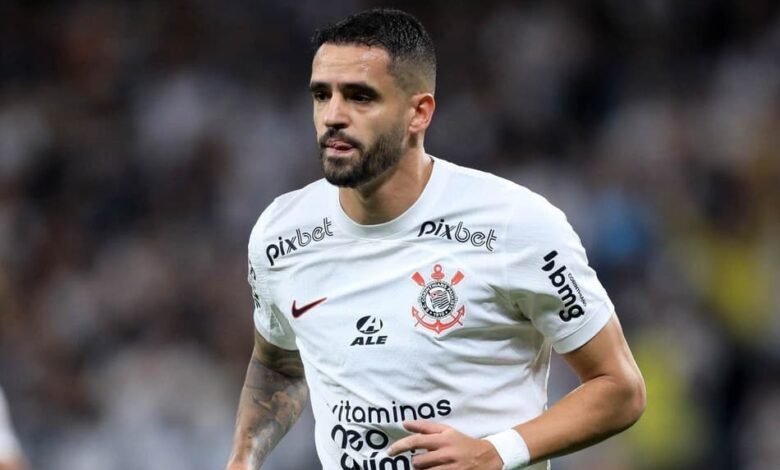 Renato Augusto será homenageado antes do jogo entre Corinthians e Flamengo