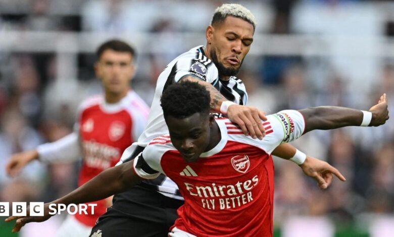 Premier League LIVE: Newcastle United vs Arsenal - score, stats, radio commentary & live text updates