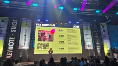 Imagem mostrando o YouPix Summit 2025 em São Paulo, focado no crescimento e futuro da Creator Economy, com palestras e painéis de especialistas do setor.
