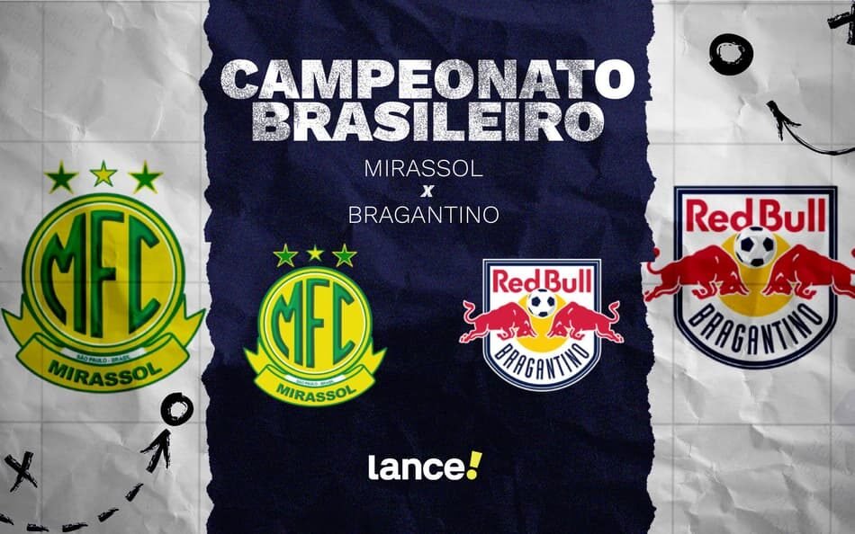 Partida entre Mirassol e Bragantino pelo Brasileirão com informações sobre onde assistir e detalhes do confronto