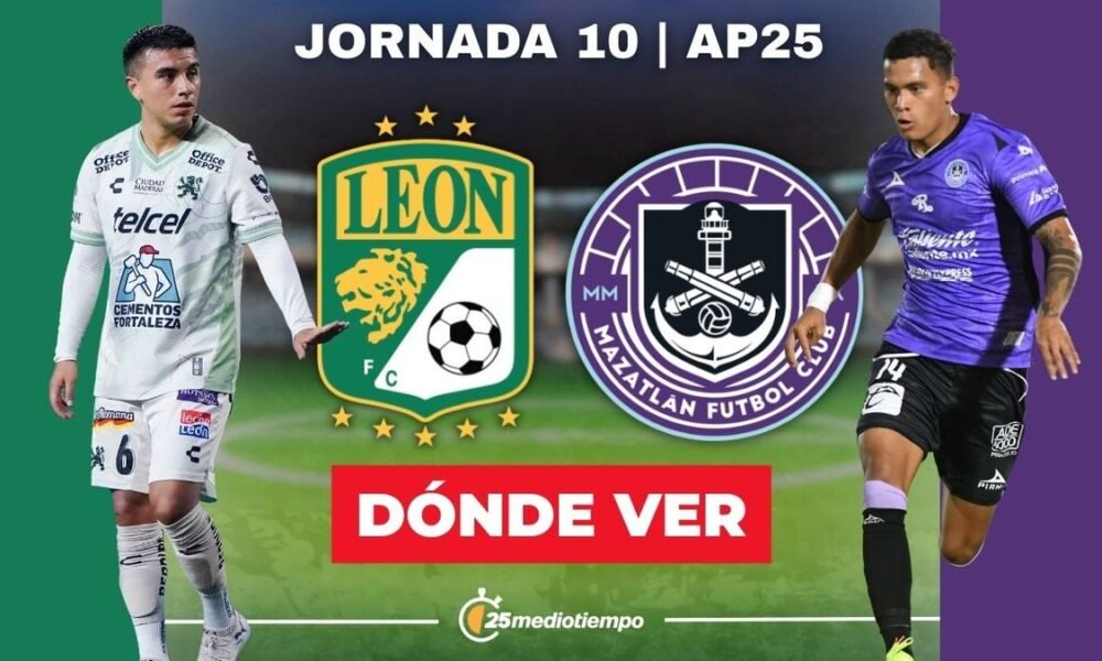 ¿Dónde ver Mazatlán vs. León? Horario y canal EN VIVO J10