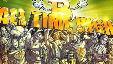 BTC Nears Record Highs as Total Market Cap Peaks at $4.21T