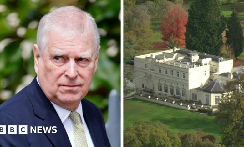 Prince Andrew stripped of 'prince' title and will move out of Royal Lodge
