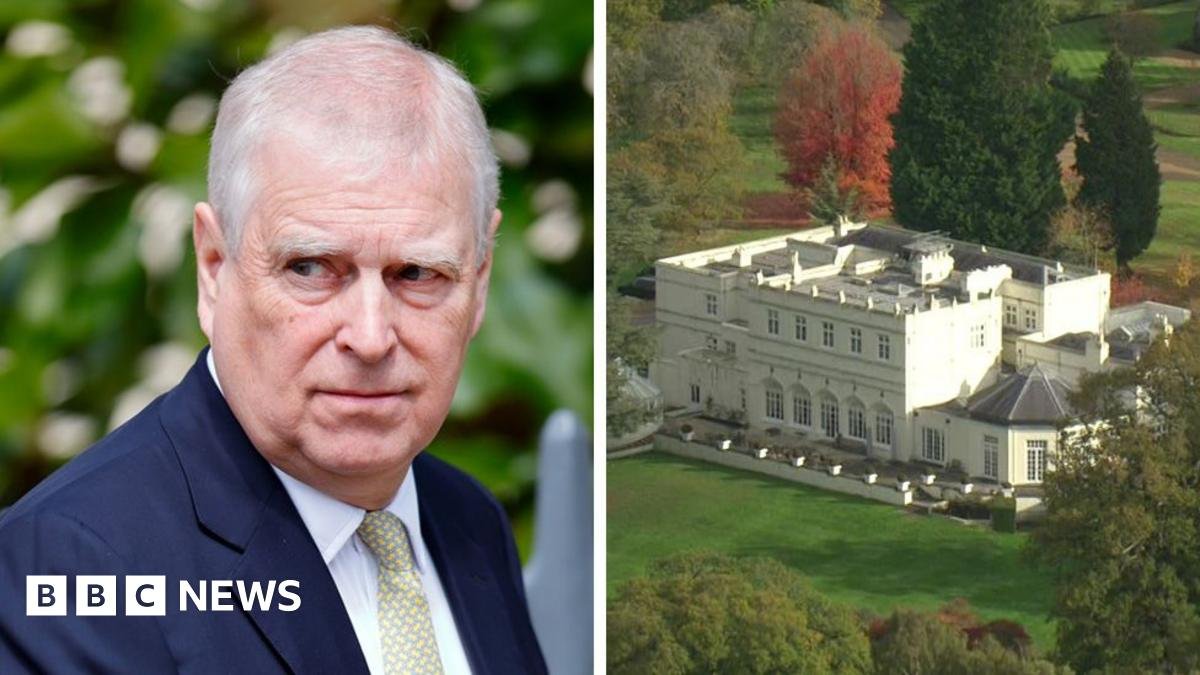 Prince Andrew stripped of 'prince' title and will move out of Royal Lodge