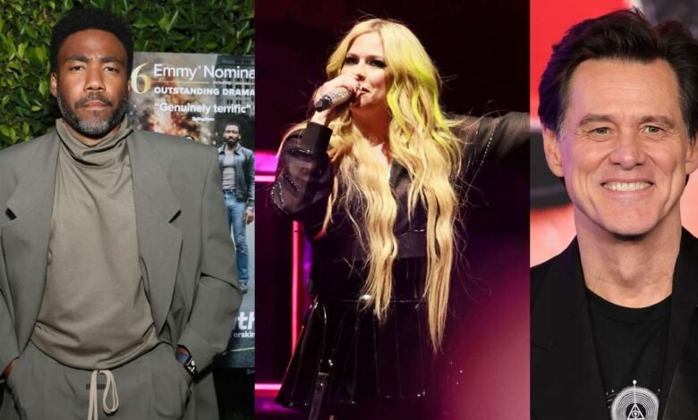 Donald Glover, Avril Lavigne e Jim Carrey são adicionados ao lineup do Rock & Roll Hall of Fame