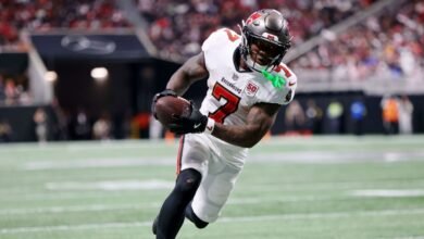 Buccaneers RB Bucky Irving ruled out with foot sprain