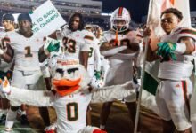 No. 3 Miami Hurricanes proud to again be 'state champs'