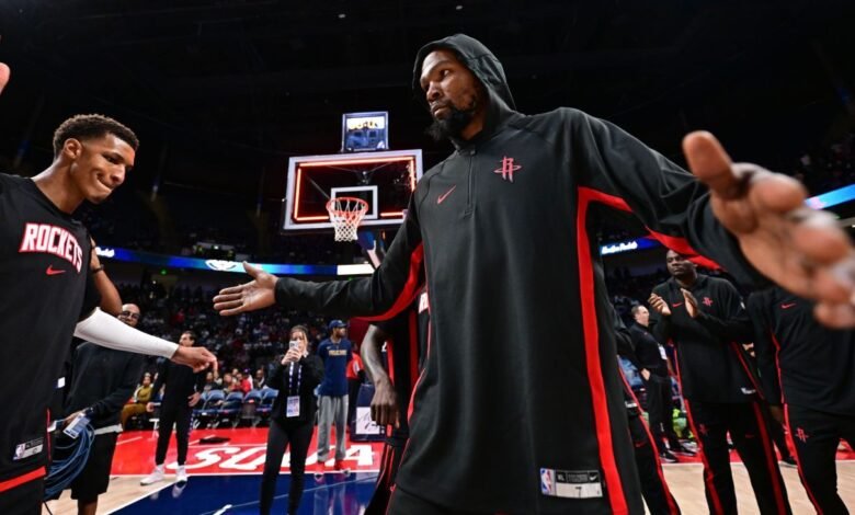 Kevin Durant gets $90M Rockets extension, $30M under max
