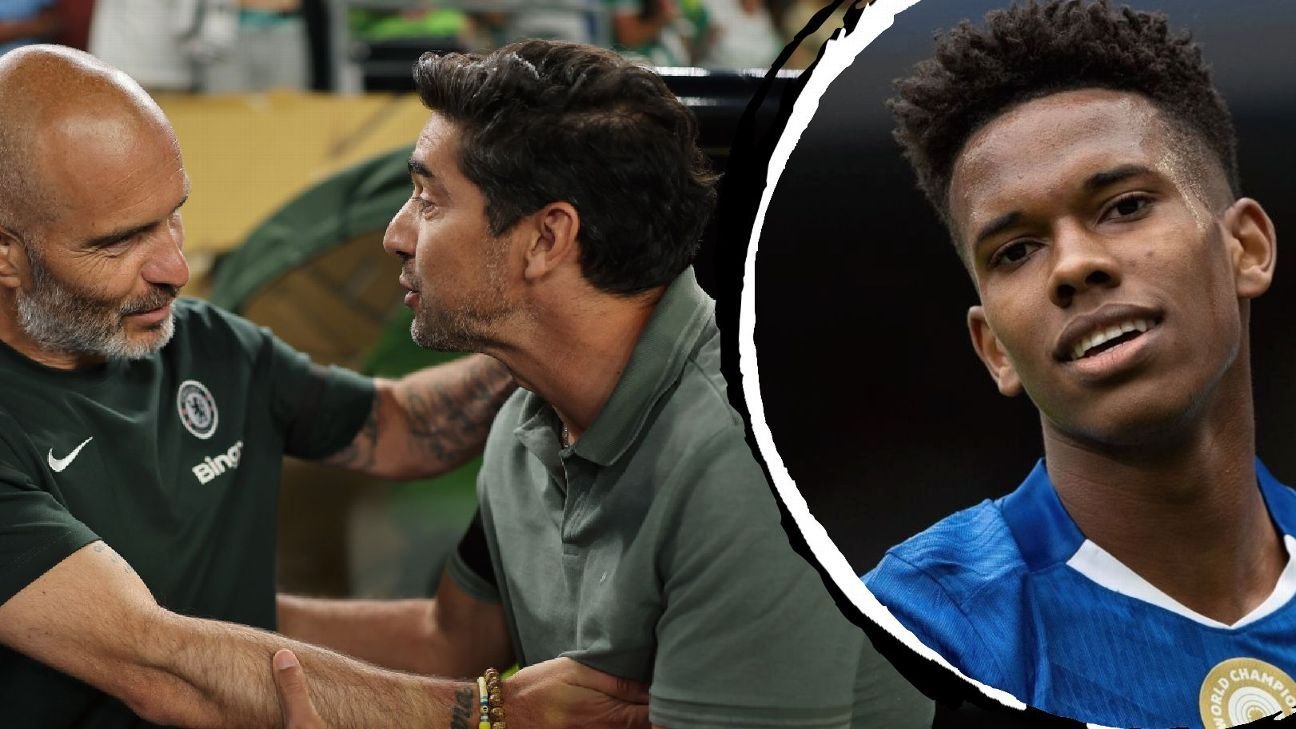 Como 'puxão de orelha' em Estêvão no Palmeiras chegou até o Chelsea e rendeu elogios de Maresca: 'Abel estava certo'