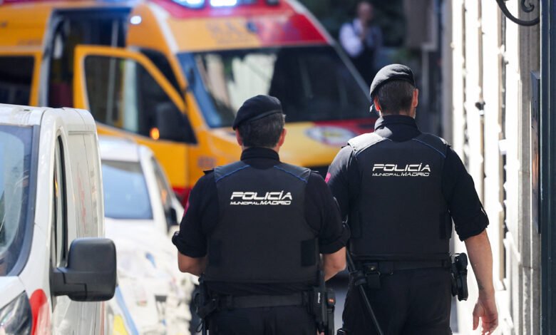 Prédio desaba parcialmente no centro de Madri, ferindo 3 pessoas
