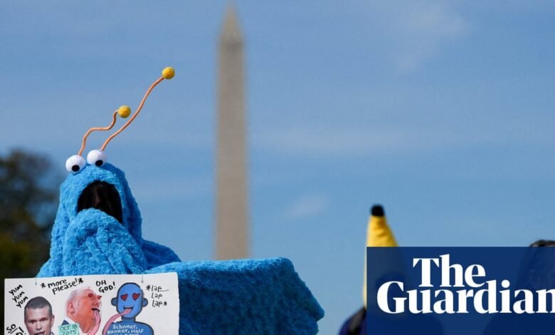 Republicans mostly silent as millions of Americans protest Trump on No Kings day | Protests (US)
