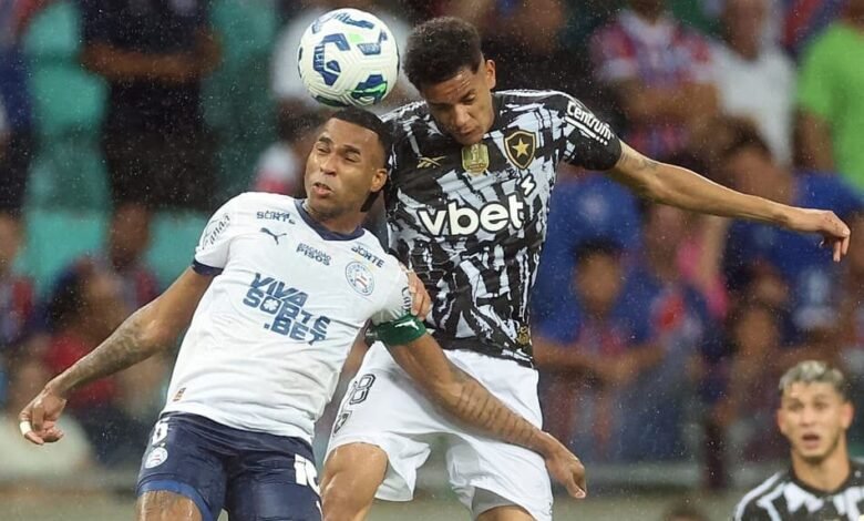 Botafogo enfrenta o Bahia em partida decisiva na disputa por uma vaga na Copa Libertadores.