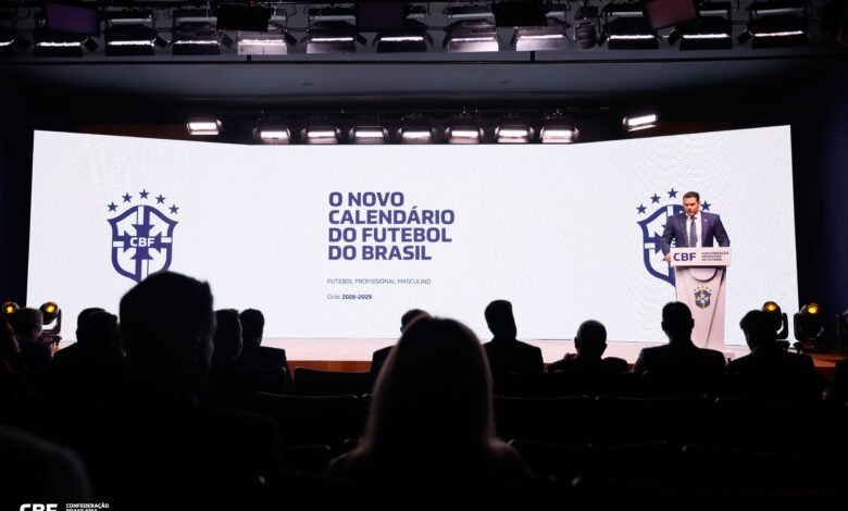 CBF anuncia novo calendário do futebol profissional masculino