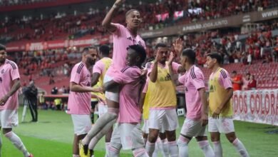 Imagem do jogo entre Internacional e Botafogo, destacando a vitória do Internacional que marcou uma reaproximação com a torcida e bom desempenho em campo.