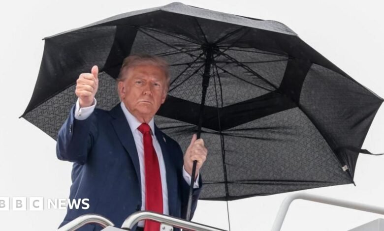 Trump says 'war is over' in Gaza as he flies to Israel for release of hostages