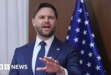 Vance and Rubio criticise Israeli parliament's vote on West Bank annexation