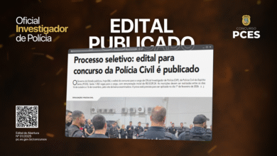 Governo ES - Polícia Civil do Espírito Santo abre 1.052 vagas para Oficial Investigador de Polícia