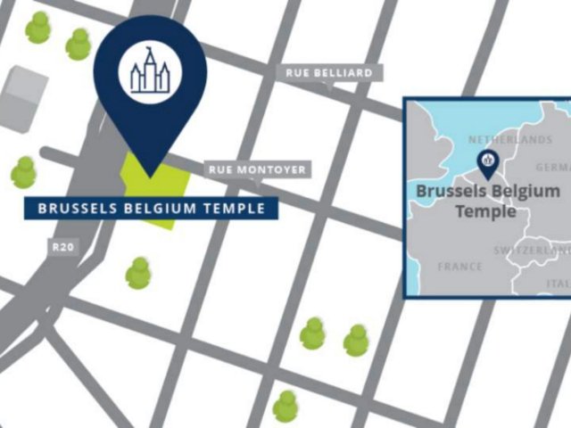 Milestones for Temples in Belgium, Samoa, Texas and Oklahoma