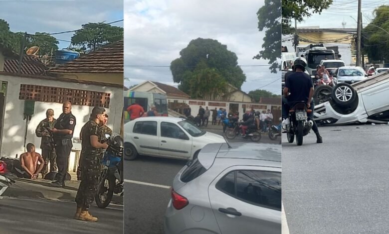 RJ: Tiroteio entre milicianos na Zona Oeste causa capotamento e uma morte