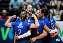 Minas, Mackenzie, Superliga Feminina — Foto: Hedgard Moraes/Minas Tênis Clube Paulistano Barueri ao vivo