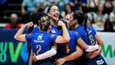 Minas, Mackenzie, Superliga Feminina — Foto: Hedgard Moraes/Minas Tênis Clube Paulistano Barueri ao vivo