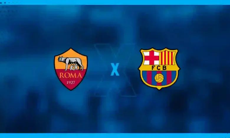 Escudos de Roma x Barcelona