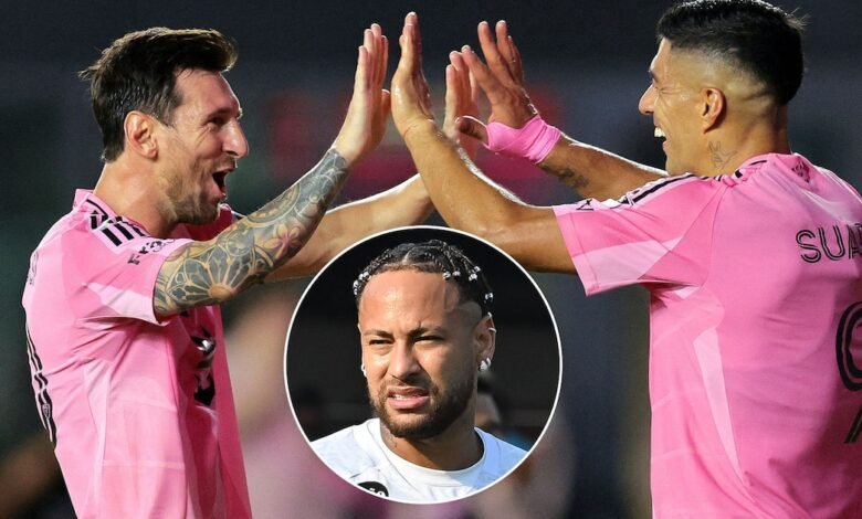 ¿Vuelve la MSN? Neymar podría reencontrarse con Messi y Suárez en el Inter Miami