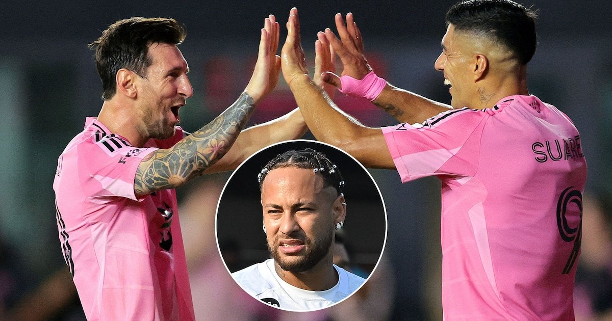 ¿Vuelve la MSN? Neymar podría reencontrarse con Messi y Suárez en el Inter Miami