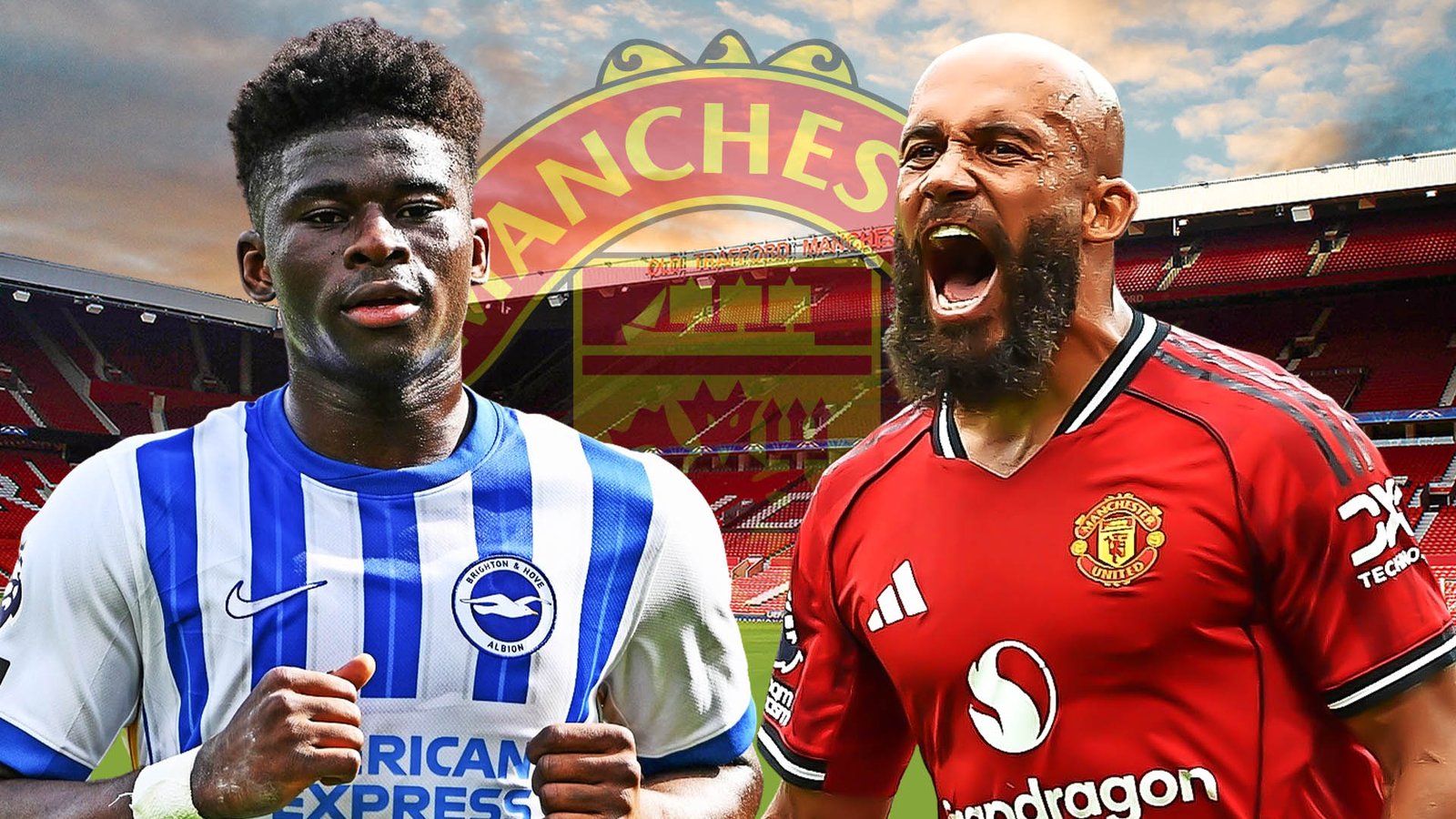 Bryan Mbeumo trying to convince 'little brother' Carlos Baleba to join Man Utd during international duty
