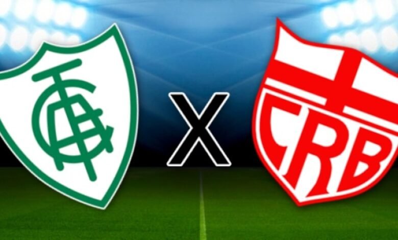 América-MG x CRB na Série B: onde assistir ao vivo, horário e escalação