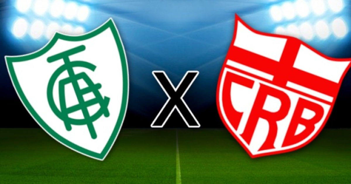 América-MG x CRB na Série B: onde assistir ao vivo, horário e escalação