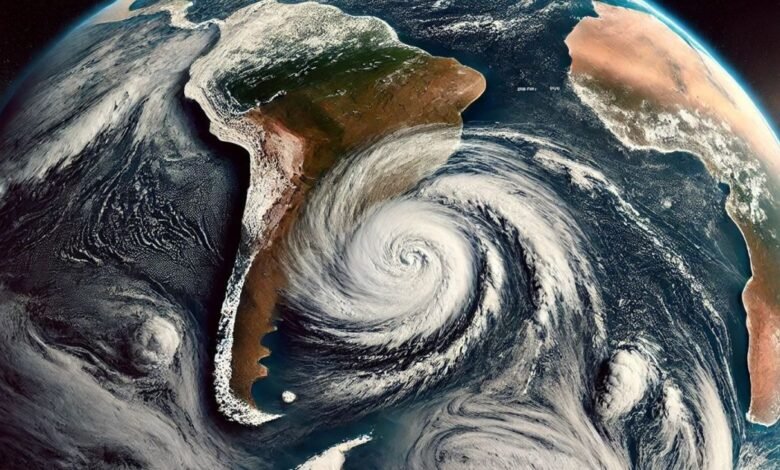 Ciclone atinge Brasil no Dia das Crianças com chuvas e ventos de 80 km/h