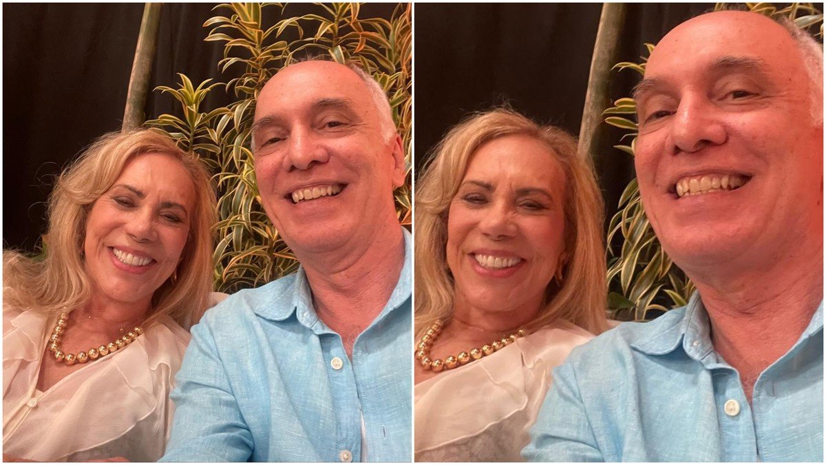 Arlete Salles publica foto raríssima com filho fruto do casamento com Lúcio Mauro: 'Felizes'
