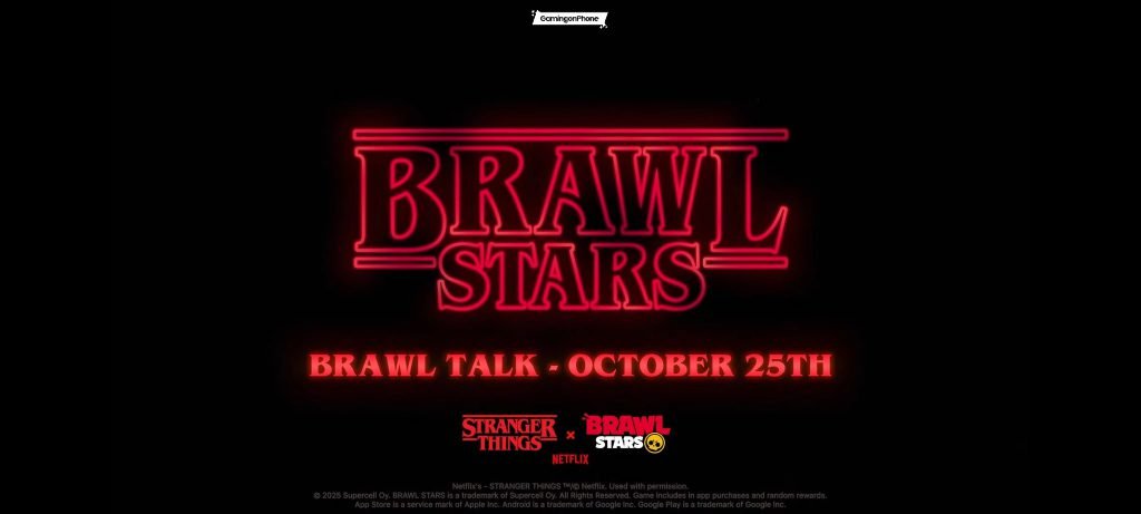Brawl Stars x Stranger Things Collab in Upcoming Brawl Talk Cover, Brawl Stars