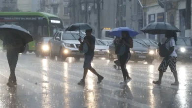 Inmet alerta para chuva forte e variação extrema do clima em todo o país